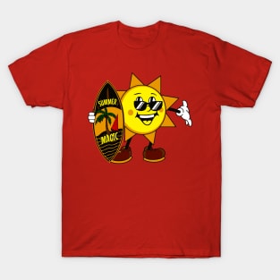 Cool Surfing sun T-Shirt